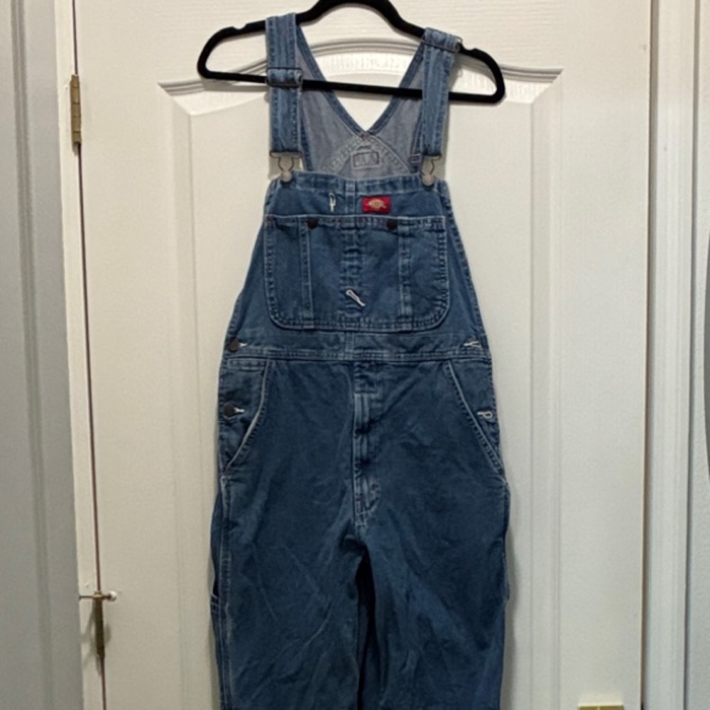 Dickies Blue Denim Overalls